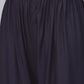 Women Navy Blue Straight Elasticated Palazzo ( JOPL 2121 Navy )