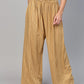 Jompers Women Beige & Black Striped Straight Palazzos ( JOPL 2122 Beige)