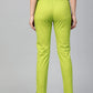 Jompers Women Green Smart Slim Fit Solid Regular Trousers ( JOP 2119 Green )