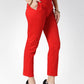 Jompers Women Red Smart Slim Fit Solid Regular Trousers ( JOP 2119 Red )
