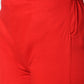 Jompers Women Red Smart Slim Fit Solid Regular Trousers ( JOP 2119 Red )