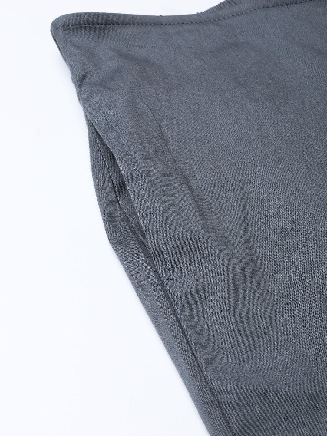 Jompers Women Grey Smart Fit Solid Bottom Flared Trousers ( JOP 2128 Grey )
