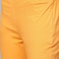 Jompers Women Mustard Smart Fit Solid Bottom Flared Trousers ( JOP 2128 Mustard )