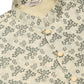 Men's Grey Floral Design Nehru Jacket.( JOWC 4042 Grey )