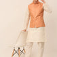 Men Peach & Golden Embroidered Nehru Jackets ( JOWC 4043 Peach )
