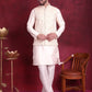 Woven Design Nehru Jacket ( JOWC 4087 Cream )