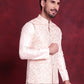 Woven Design Nehru Jacket ( JOWC 4087 Pink )