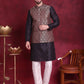 Woven Design Nehru Jacket ( JOWC 4088 Maroon )