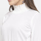 Jompers Women White Solid Basic Jumpsuit ( JUP 8002 White )
