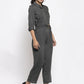 Jompers Women Grey Solid Jumpsuit ( JUP 8007 Lt.Grey )