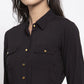 Jompers Women Black Solid Jumpsuit ( JUP 8007 Black )