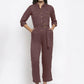 Jompers Women Brown Solid Jumpsuit ( JUP 8007 Brown )