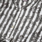 Jompers Women Off-White & Grey Striped Mandarin Collar Basic Jumpsuit ( JUP 8009 Grey )