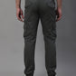 Jainish Men's Casual Cotton Solid Cargo Pants