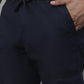 Jainish Men's Casual Cotton Solid Cargo Pants