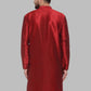 Jompers Men Maroon Solid Kurta Only ( KO 591 Maroon )