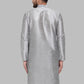 Jompers Men Silver Solid Kurta Only ( KO 591 Silver )