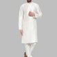 Jompers Men White Solid Kurta Only ( KO 591 White )