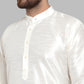 Jompers Men White Solid Kurta Only ( KO 591 White )