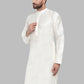 Jompers Men White Solid Kurta Only ( KO 591 White )