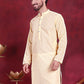 Chikankari Embroidered Kurtas ( KO 5017 Yellow )