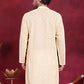 Chikankari Embroidered Kurtas ( KO 5017 Yellow )