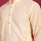 Chikankari Embroidered Kurtas ( KO 5017 Yellow )
