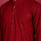 Sequins Chikankari Kurtas ( KO 5018 Maroon )