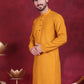 Sequins Chikankari Kurtas ( KO 5018 Mustard )