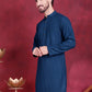 Sequins Chikankari Kurtas ( KO 5018 Peacock )