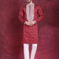 Men's Sequins Embroidered Kurtas. ( KO 5019 Maroon ) [FF] [I-1-4]