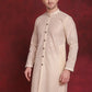 Men Sequin Chikankari Front Open Kurtas ( KO 5029Golden )
