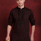 Men Sequins Embroidered Kurtas ( KO 5030Maroon )