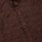 Men's Woven Design Jacquard Kurtas ( KO 597 Green )