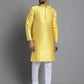 Men's Woven Design Kurta Only