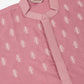 Men's Magenta Pink Embroidered Kurtas ( KO 656Magenta )