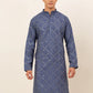 Grey Mirror Work Kurta Only ( KO 659 Grey )