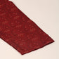 Men's Silk Blend Collar Embroidered Kurta only ( KO 662 Maroon )