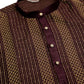 Jompers Men's Purple Embroiderd Kurta Only ( KO 671 Purple )
