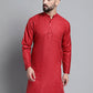 Men's Solid Pure Cotton Kurta Only
