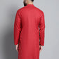 Men's Solid Pure Cotton Kurta Only