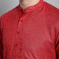 Men's Solid Pure Cotton Kurta Only