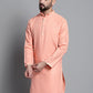 Men's Solid Pure Cotton Kurta Only
