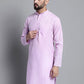 Men's Solid Pure Cotton Kurta Only