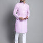 Men's Solid Pure Cotton Kurta Only