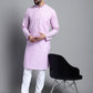 Men's Solid Pure Cotton Kurta Only