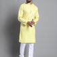 Men's Solid Pure Cotton Kurta Only