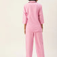 Jainish Women Pink Night suit ( LNS 001Pink )