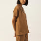 Jainish Women Brown Night suit ( LNS 002Brown )