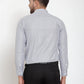 Jainish Black Men's Cotton Striped Formal Shirt's ( SF 759Black )